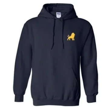 Lion/LPHS Hoodie, Navy