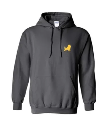Lion/LPHS Hoodie, Gray